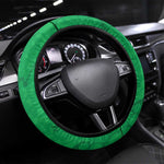 Happy Burkina Faso Steering Wheel Cover Independence Day - Bogolan Pattern - African Pride