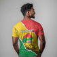 Personalized Happy Burkina Faso T shirt Independence Day - Bogolan Pattern - African Pride