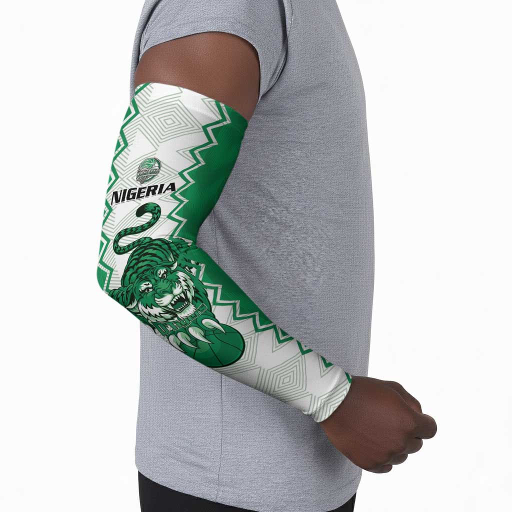 Nigeria Basketball Custom Arm Sleeves Go DTigers