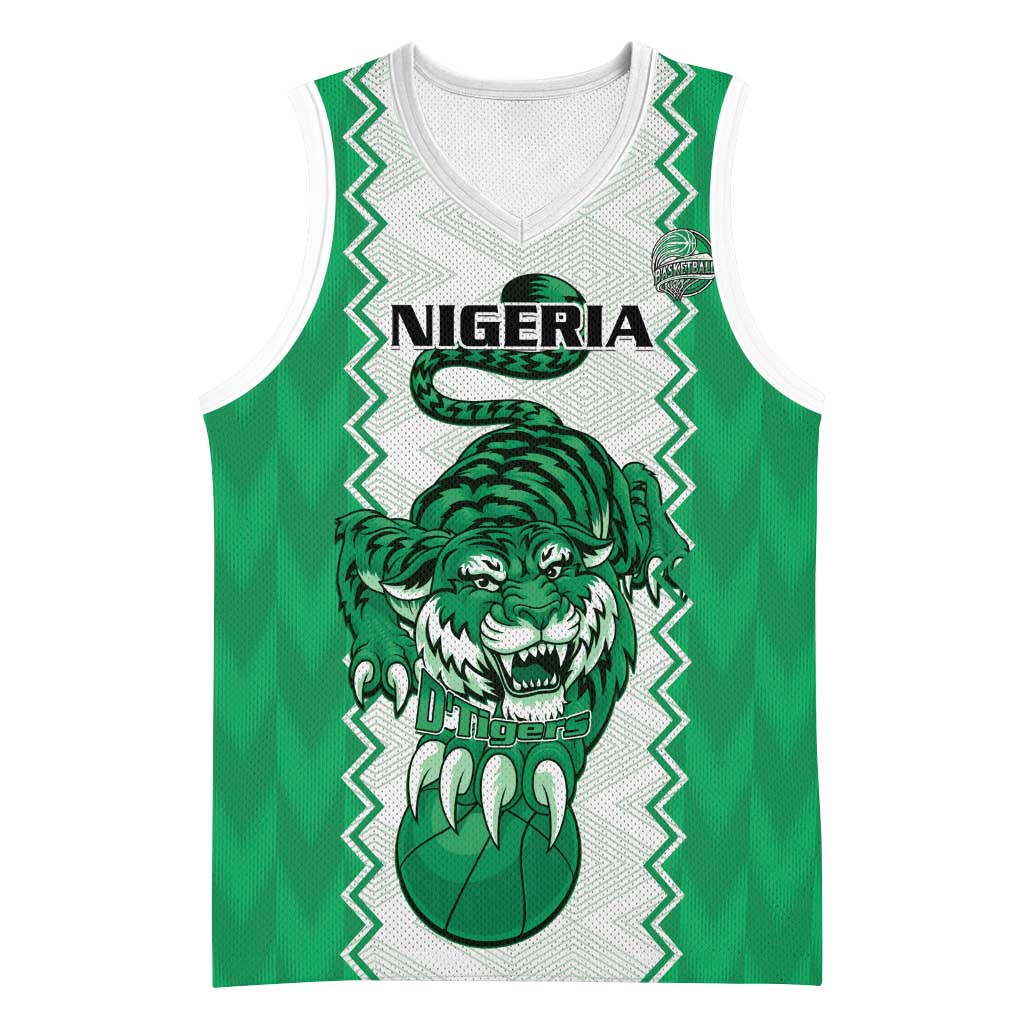 Afro Basketball Custom Nigeria Basketball Jersey Go Champions DTigers LT15