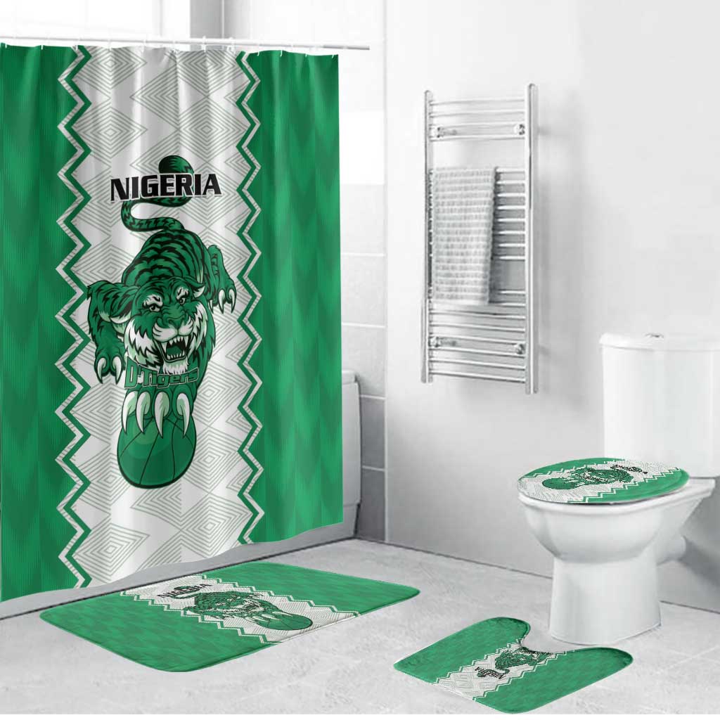Nigeria Basketball Bathroom Set Go DTigers