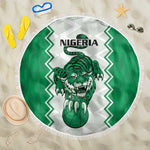 Afro Basketball Nigeria Beach Blanket Go Champions DTigers - African Pride