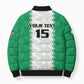 Nigeria Basketball Custom Bomber Puffer Jacket Go DTigers
