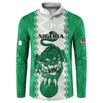Nigeria Basketball Custom Button Sweatshirt Go DTigers