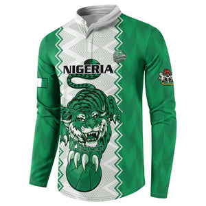 Nigeria Basketball Custom Button Sweatshirt Go DTigers