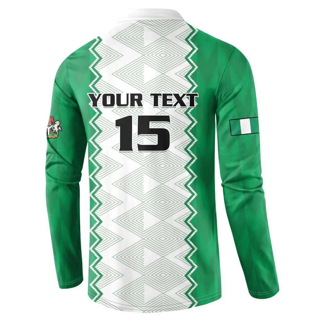 Nigeria Basketball Custom Button Sweatshirt Go DTigers