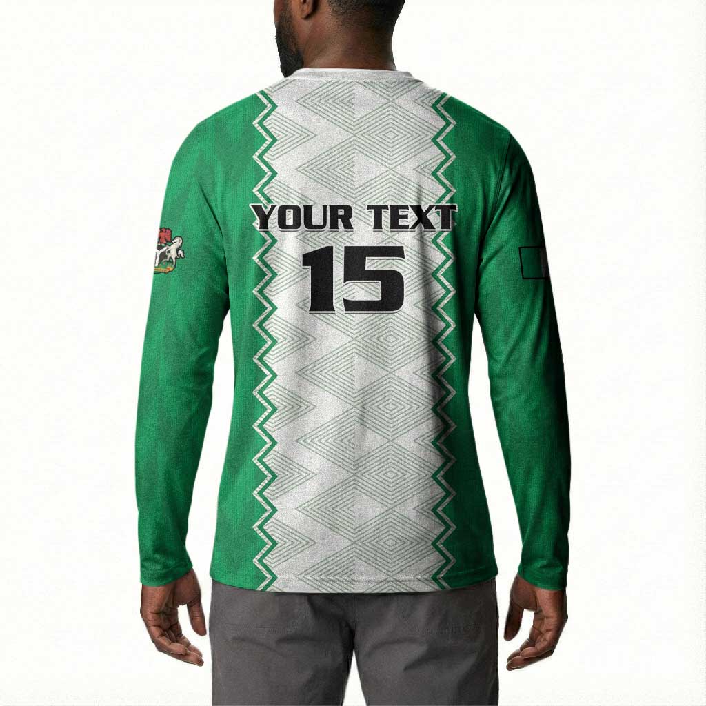 Nigeria Basketball Custom Button Sweatshirt Go DTigers
