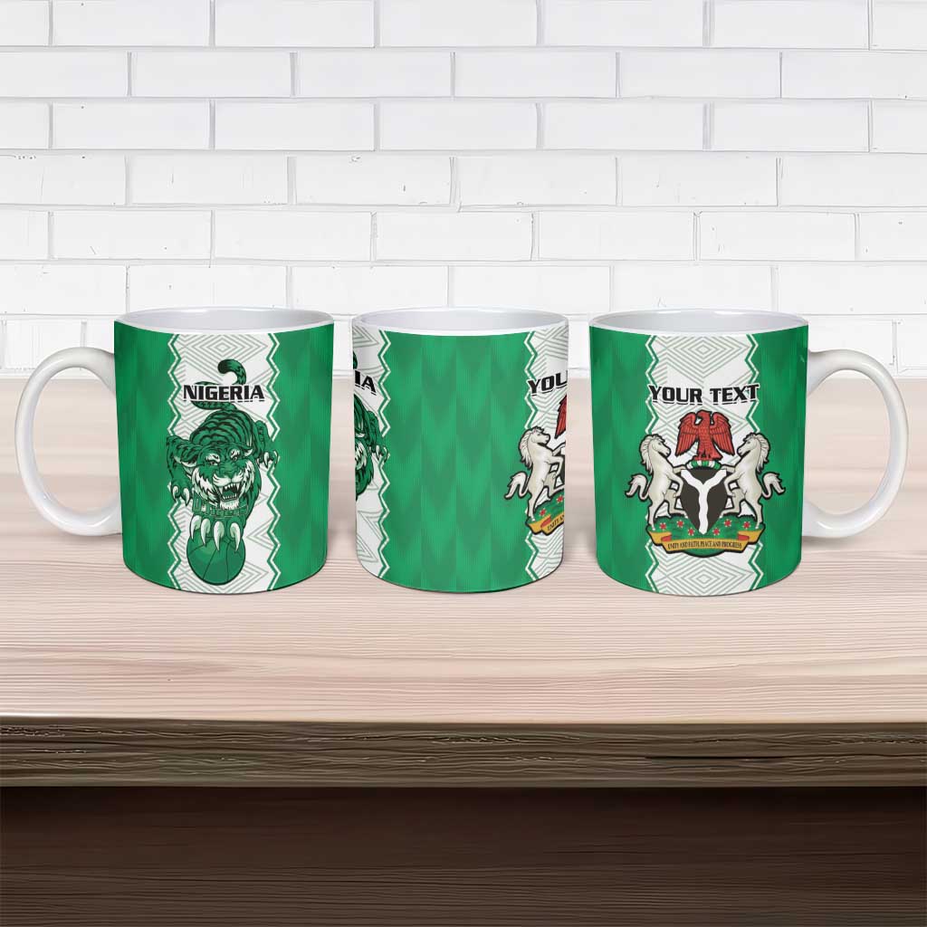 Nigeria Basketball Custom Ceramic Mug Go DTigers