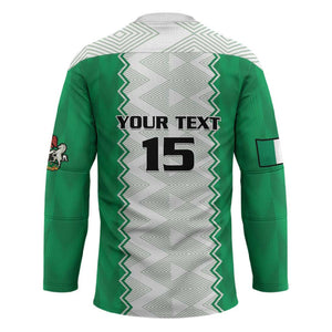 Nigeria Basketball Custom Hockey Jersey Go DTigers