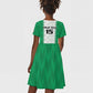 Afro Basketball Custom Nigeria Kid Short Sleeve Dress Go Champions DTigers - African Pride