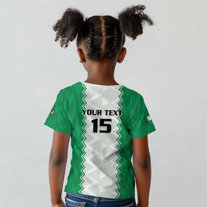 Afro Basketball Custom Nigeria Kid T shirt Go Champions DTigers - African Pride