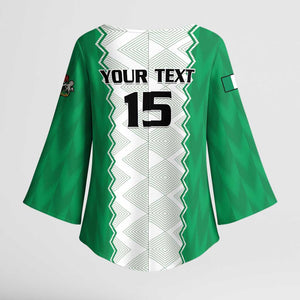Nigeria Basketball Custom Kimono Sleeve Blouse Go DTigers