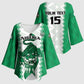 Nigeria Basketball Custom Kimono Sleeve Blouse Go DTigers