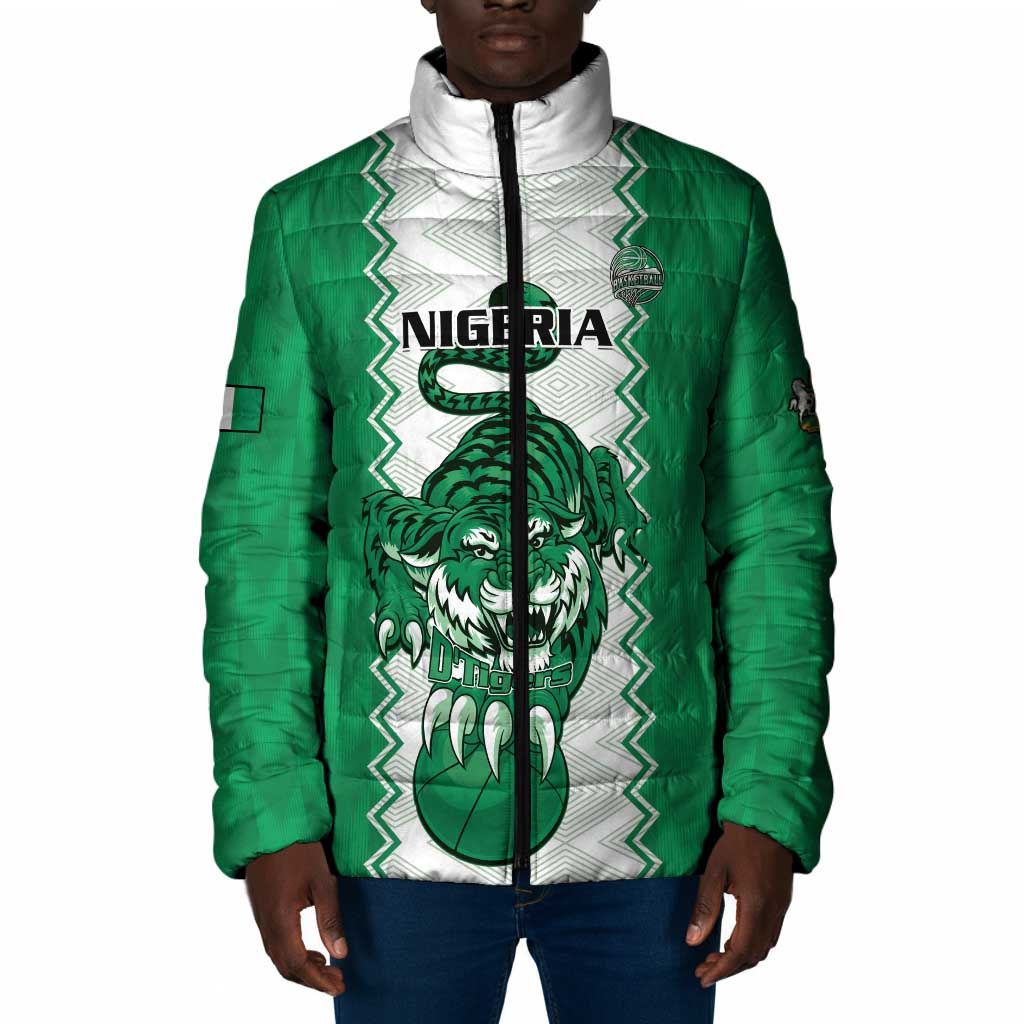 Nigeria Basketball Custom Padded Jacket Go DTigers