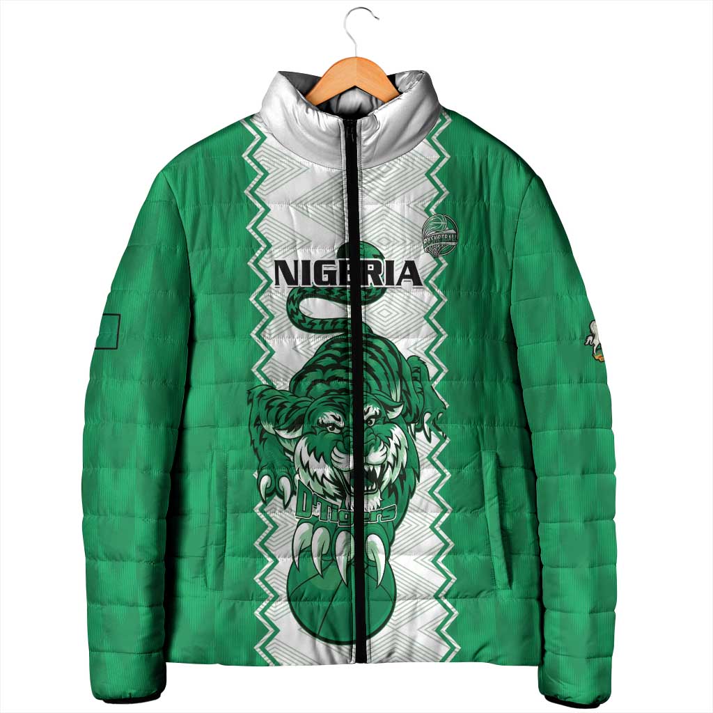 Nigeria Basketball Custom Padded Jacket Go DTigers