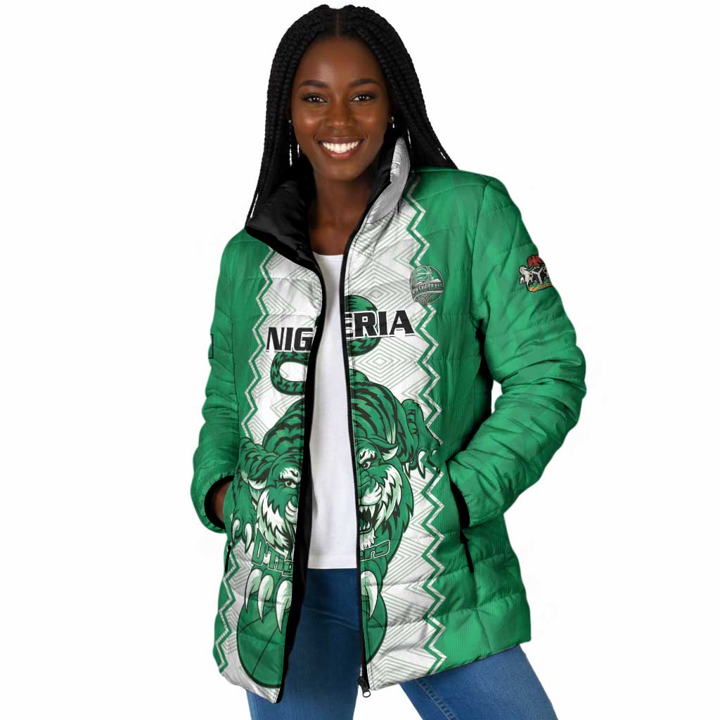 Nigeria Basketball Custom Padded Jacket Go DTigers