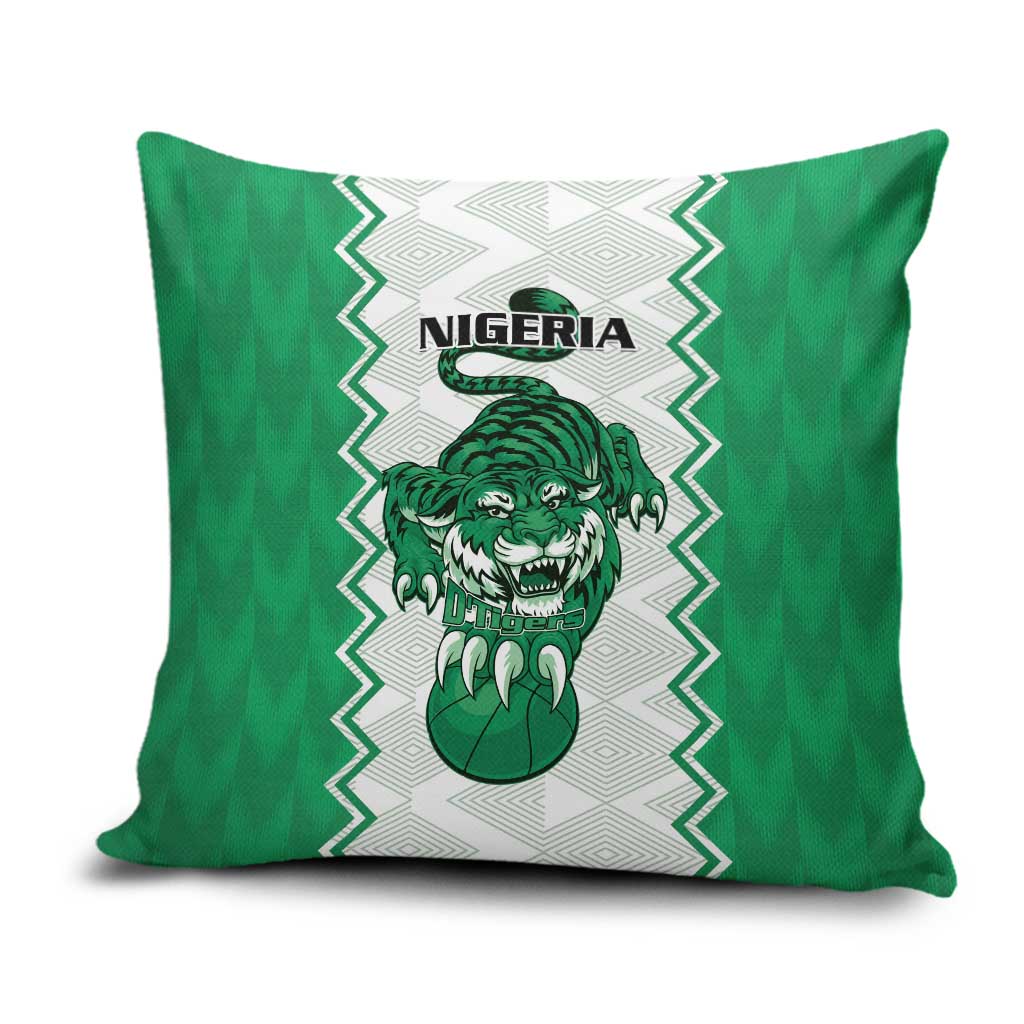 Nigeria Basketball Pillow Cover Go DTigers
