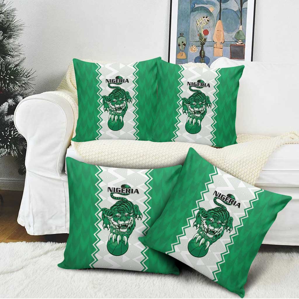 Nigeria Basketball Pillow Cover Go DTigers