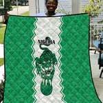 Afro Basketball Nigeria Quilt Go Champions DTigers - African Pride