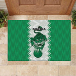 Afro Basketball Nigeria Rubber Doormat Go Champions DTigers - African Pride