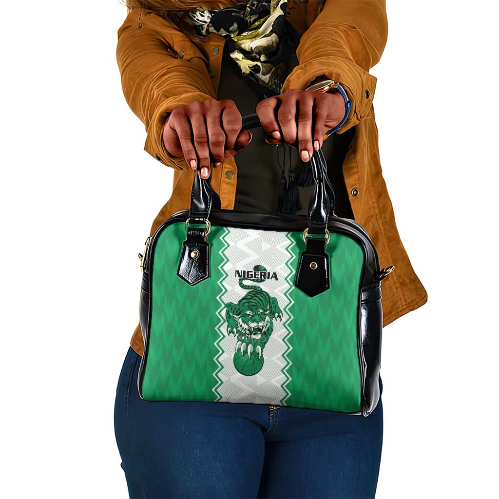 Afro Basketball Nigeria Shoulder Handbag Go Champions DTigers - African Pride