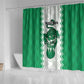 Afro Basketball Nigeria Shower Curtain Go Champions DTigers - African Pride