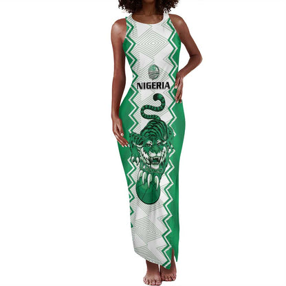 Afro Basketball Custom Nigeria Tank Maxi Dress Go Champions DTigers - African Pride