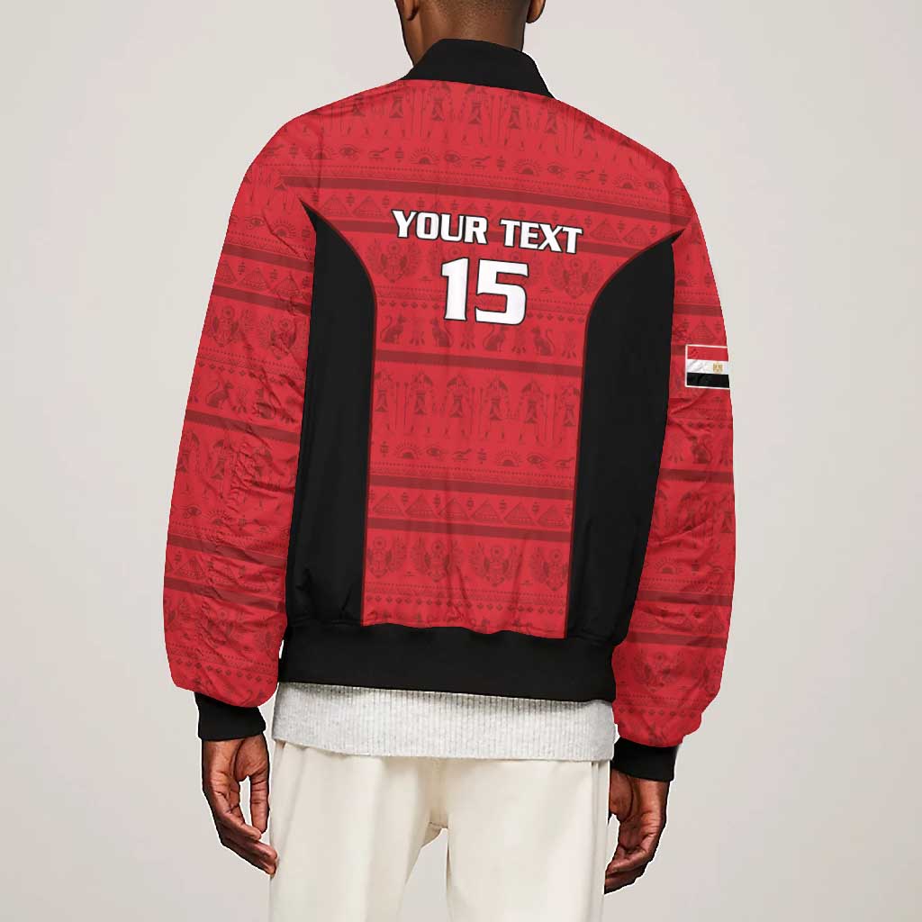 Afro Basketball Custom Egypt Bomber Jacket Come On Pharaohs - African Pride