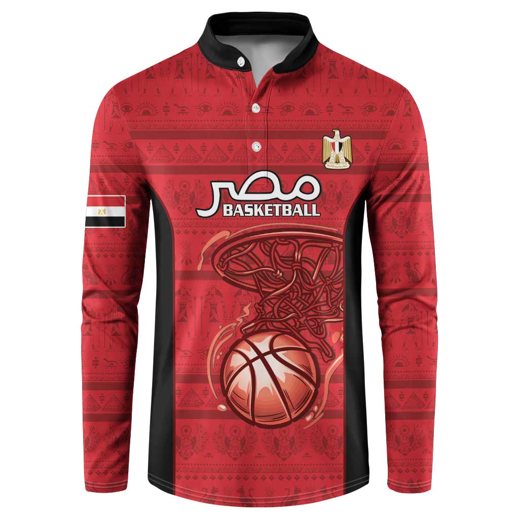 Egypt Basketball Custom Button Sweatshirt Go Pharaohs