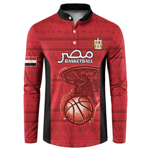 Egypt Basketball Custom Button Sweatshirt Go Pharaohs