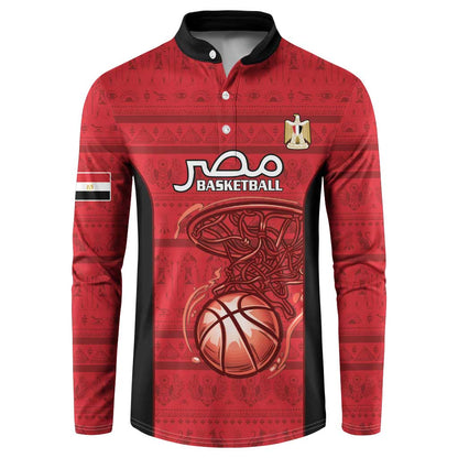 Egypt Basketball Custom Button Sweatshirt Go Pharaohs