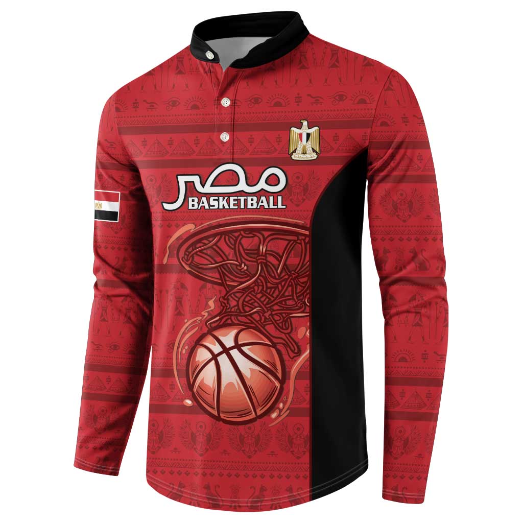 Egypt Basketball Custom Button Sweatshirt Go Pharaohs