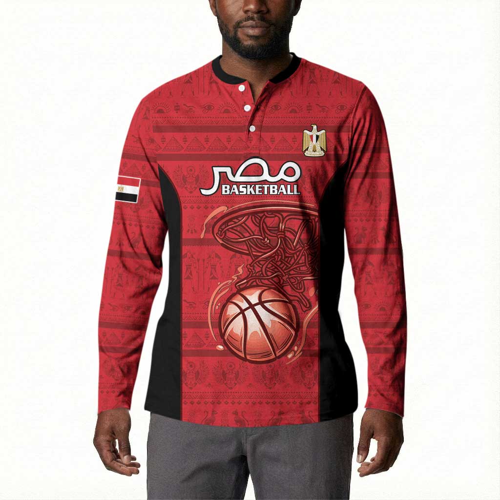 Egypt Basketball Custom Button Sweatshirt Go Pharaohs