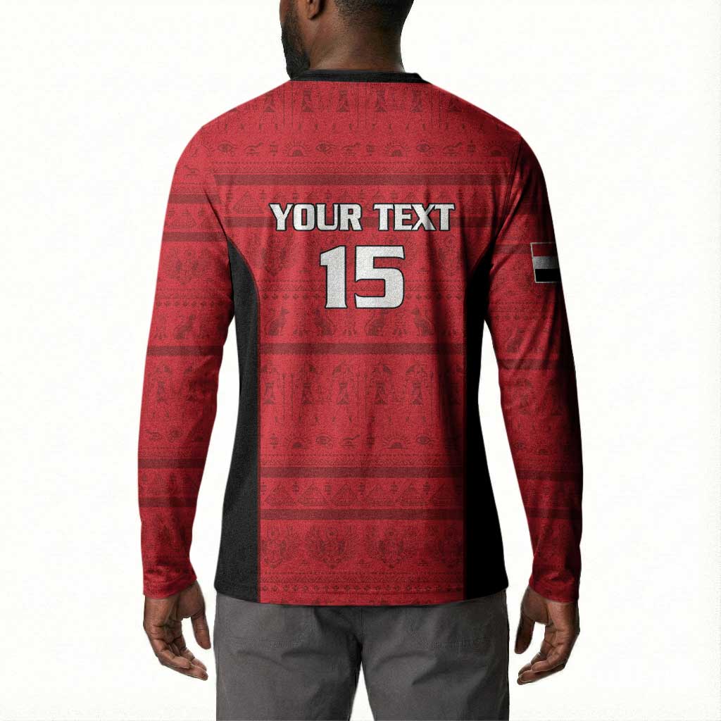 Egypt Basketball Custom Button Sweatshirt Go Pharaohs