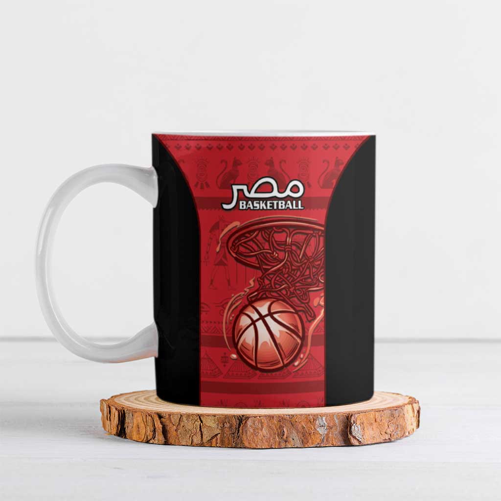 Egypt Basketball Custom Ceramic Mug Go Pharaohs