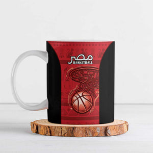 Egypt Basketball Custom Ceramic Mug Go Pharaohs