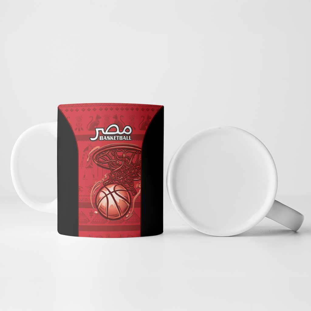 Egypt Basketball Custom Ceramic Mug Go Pharaohs