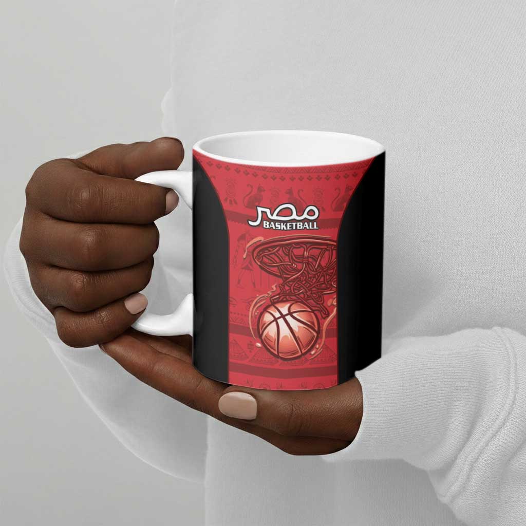 Egypt Basketball Custom Ceramic Mug Go Pharaohs