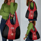 Afro Basketball Egypt Grocery Bag Come On Pharaohs - African Pride