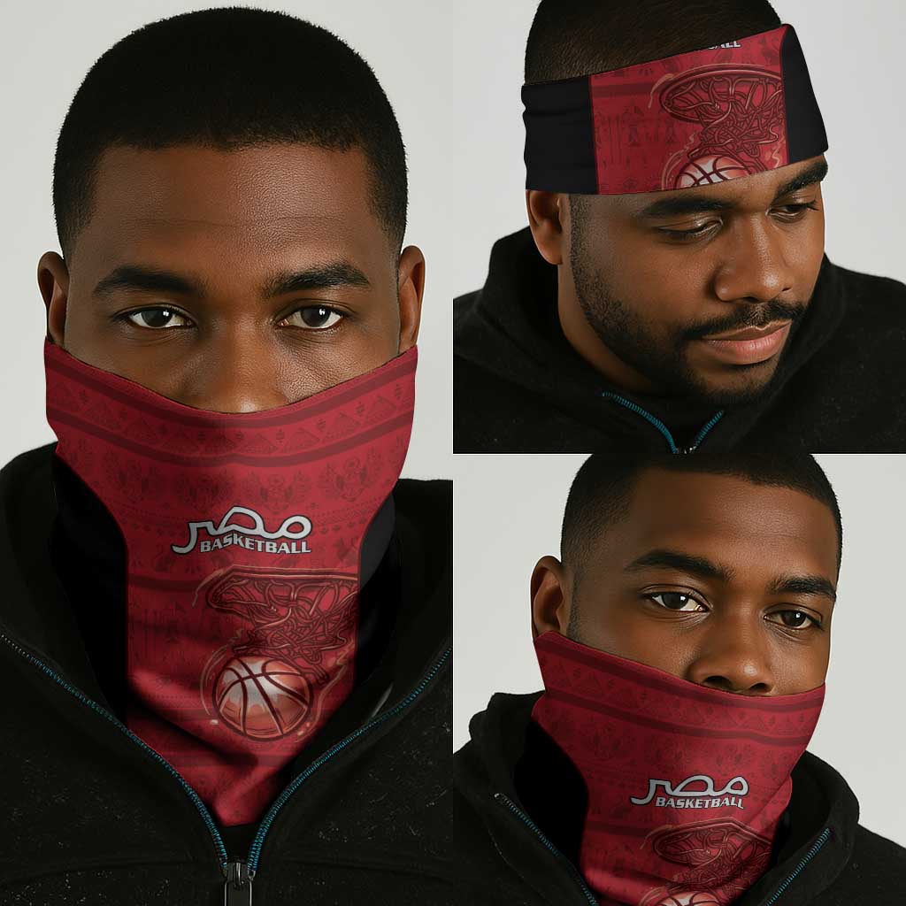 Afro Basketball Egypt Neck Gaiter Come On Pharaohs LT15