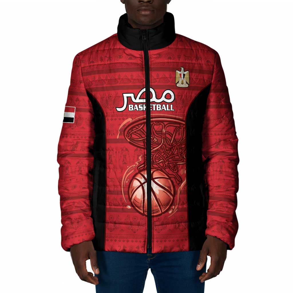 Egypt Basketball Custom Padded Jacket Go Pharaohs