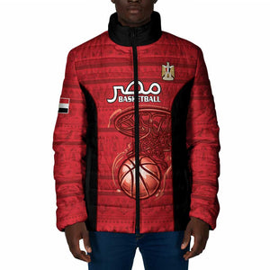 Egypt Basketball Custom Padded Jacket Go Pharaohs