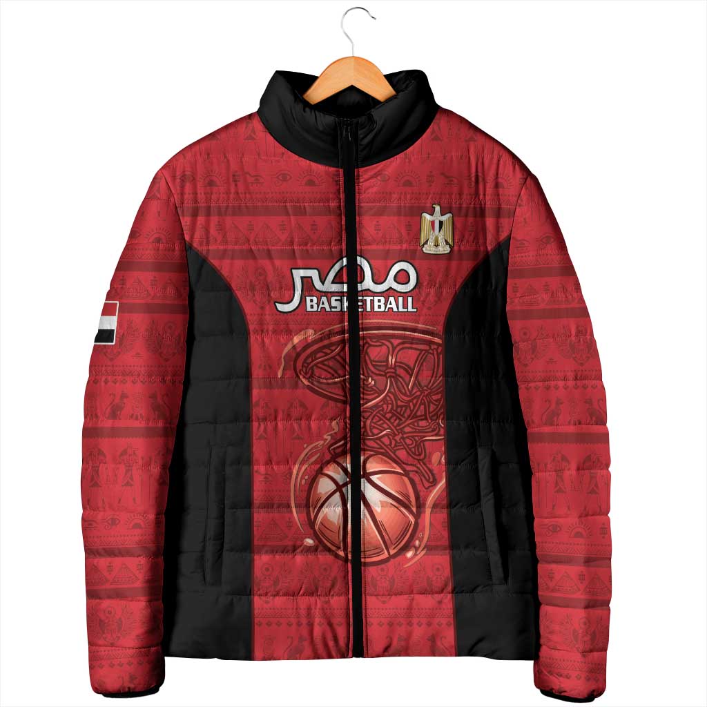 Egypt Basketball Custom Padded Jacket Go Pharaohs