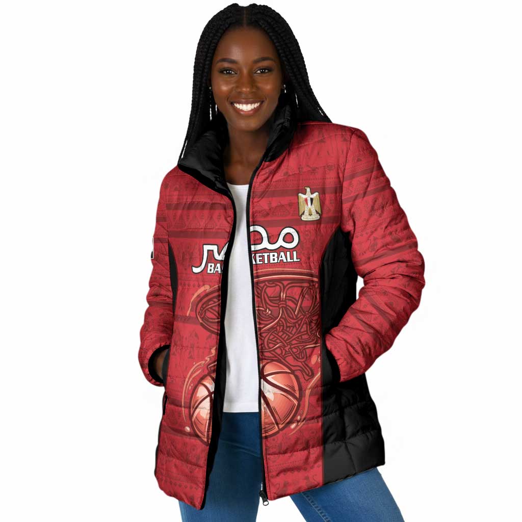 Egypt Basketball Custom Padded Jacket Go Pharaohs