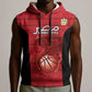 Afro Basketball Custom Egypt Sleeveless Hoodie Come On Pharaohs - African Pride