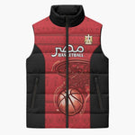 Egypt Basketball Custom Sleeveless Puffer Jacket Go Pharaohs