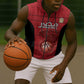 Afro Basketball Custom Egypt Sleeveless Zip Hoodie Come On Pharaohs - African Pride