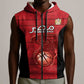 Afro Basketball Custom Egypt Sleeveless Zip Hoodie Come On Pharaohs - African Pride