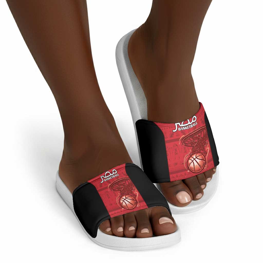 Egypt Basketball Slide Sandals Go Pharaohs