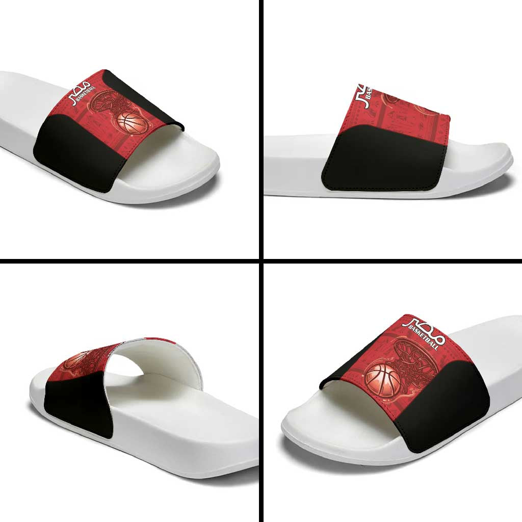 Egypt Basketball Slide Sandals Go Pharaohs